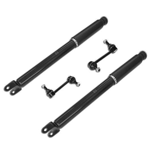 Frenzybro 4Pcs Rear Shock Absorbers Assembly Sway Bar Links Kit