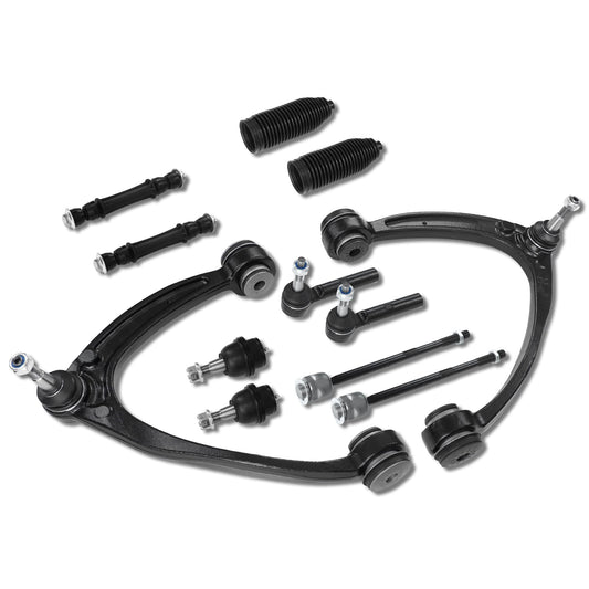Frenzybro 12pcs Front End Kit Control Arms for 2007-13 Chevy Silverado 1500
