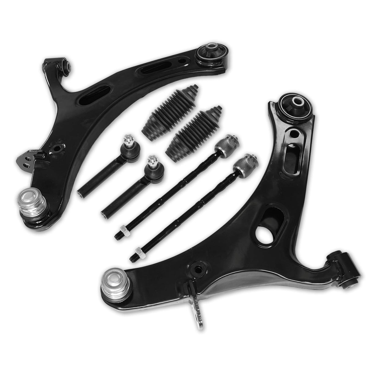 Frenzybro 10Pcs Control Arm Kit Fits for Subaru Legacy Outback 2010-2014