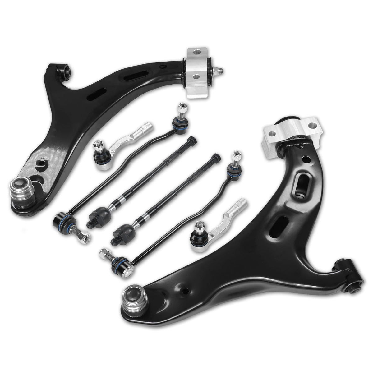 Frenzybro 10PCS Front Control Arms Kit Fits for Subaru Legacy 2015-2019