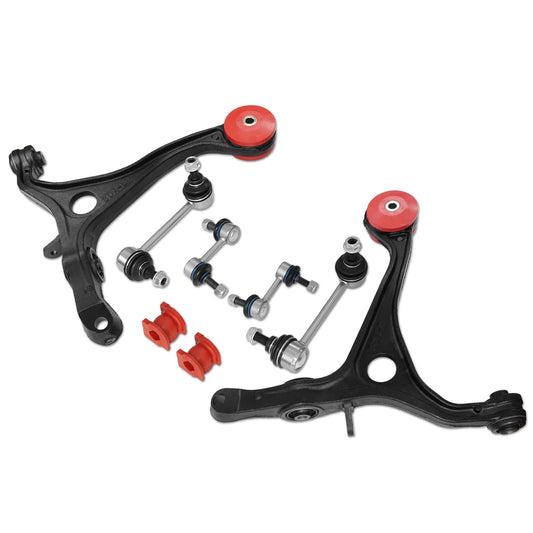 Frenzybro Front Lower Control Arm Kit Sway Bar Links for 2004-06 Acura TL