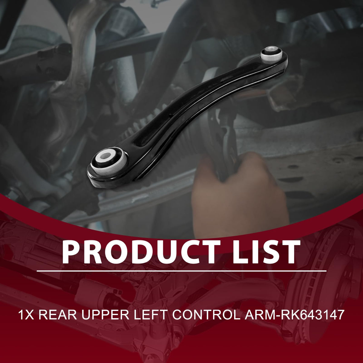 Frenzybro RK643147 Rear Left Upper Control Arm Fit for 11-22 Dodge Durango
