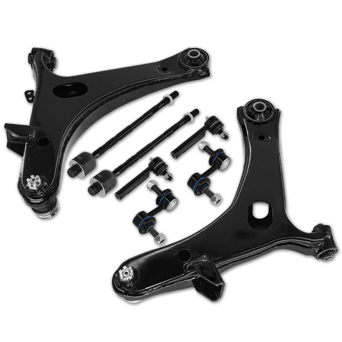 Frenzybro 10PCS Front Control Arms Kit Fits for Subaru Legacy 2005-2009