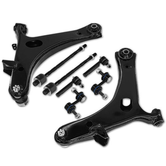 Frenzybro 10PCS Front Control Arms Kit Fits for Subaru Legacy 2005-2009