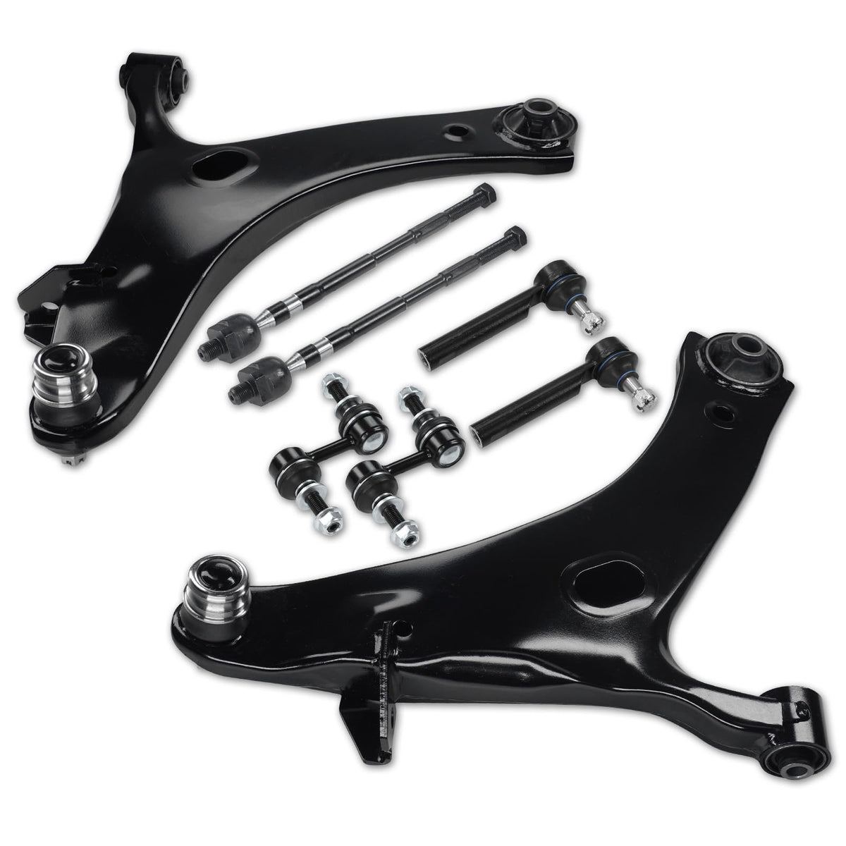 Frenzybro 10PCS Front Control Arm Kit Ball Joint K623561 K623560