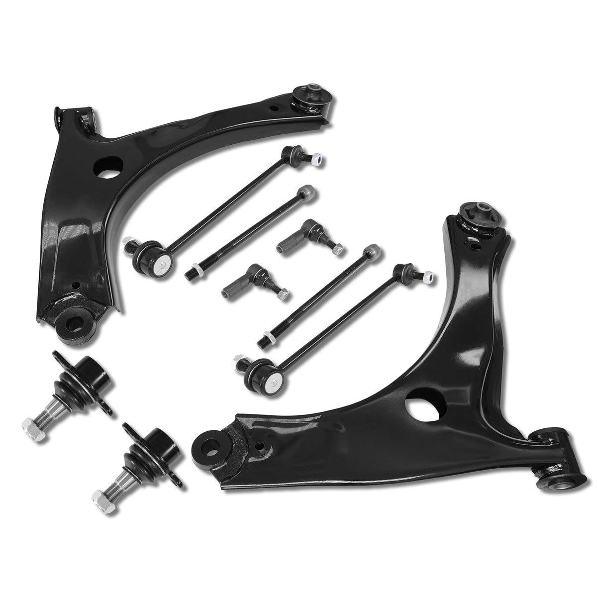 Frenzybro 10PCS Control Arm Front Suspension Kit with Ball Joint