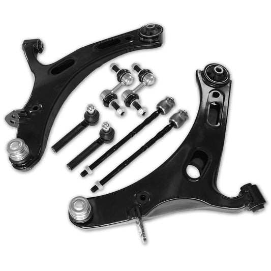 Frenzybro 10Pcs Control Arm Kit Fits for Subaru Legacy 2010-2014
