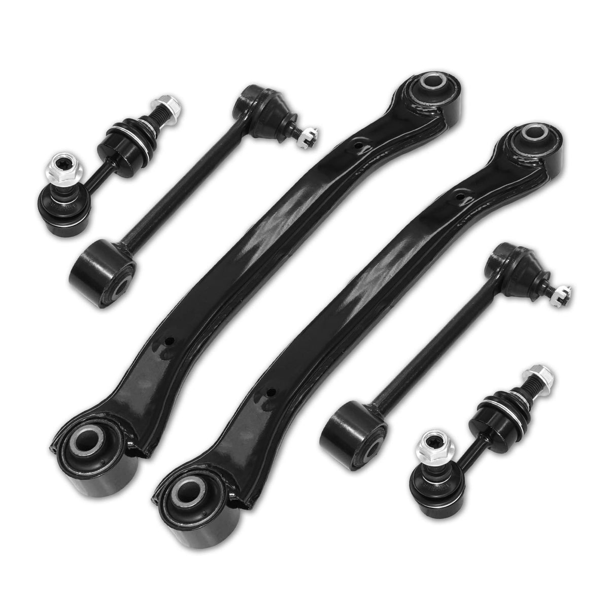 Frenzybro Rear Upper Lower Control Arm Suspension Kit Trailing Lateral Arm