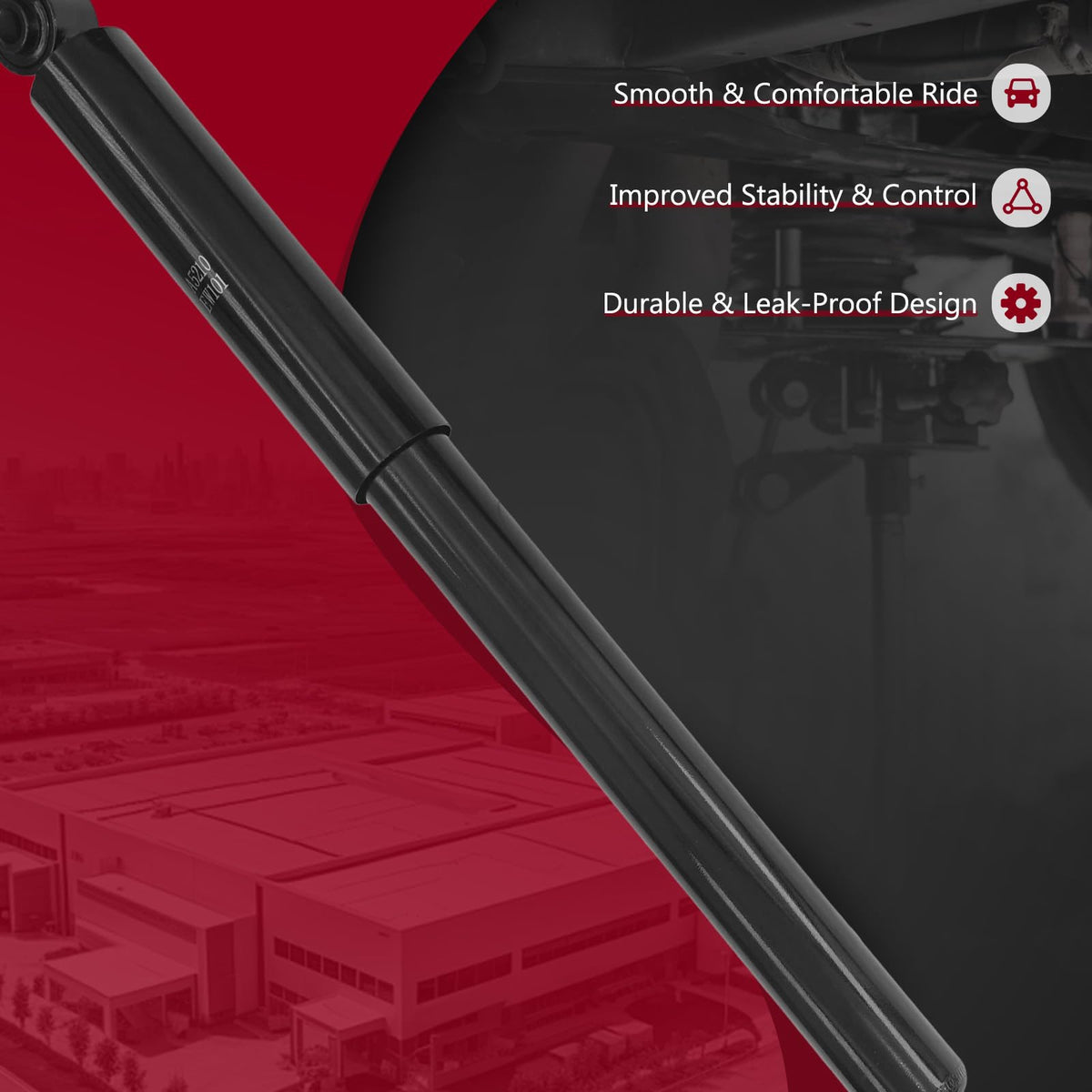 Frenzybro Shock Absorber Front Rear Struts With Rear Sway Bar Link