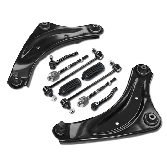 Frenzybro 10PCS Front Control Arm Suspension fit for 2011-2017 Nissan Juke