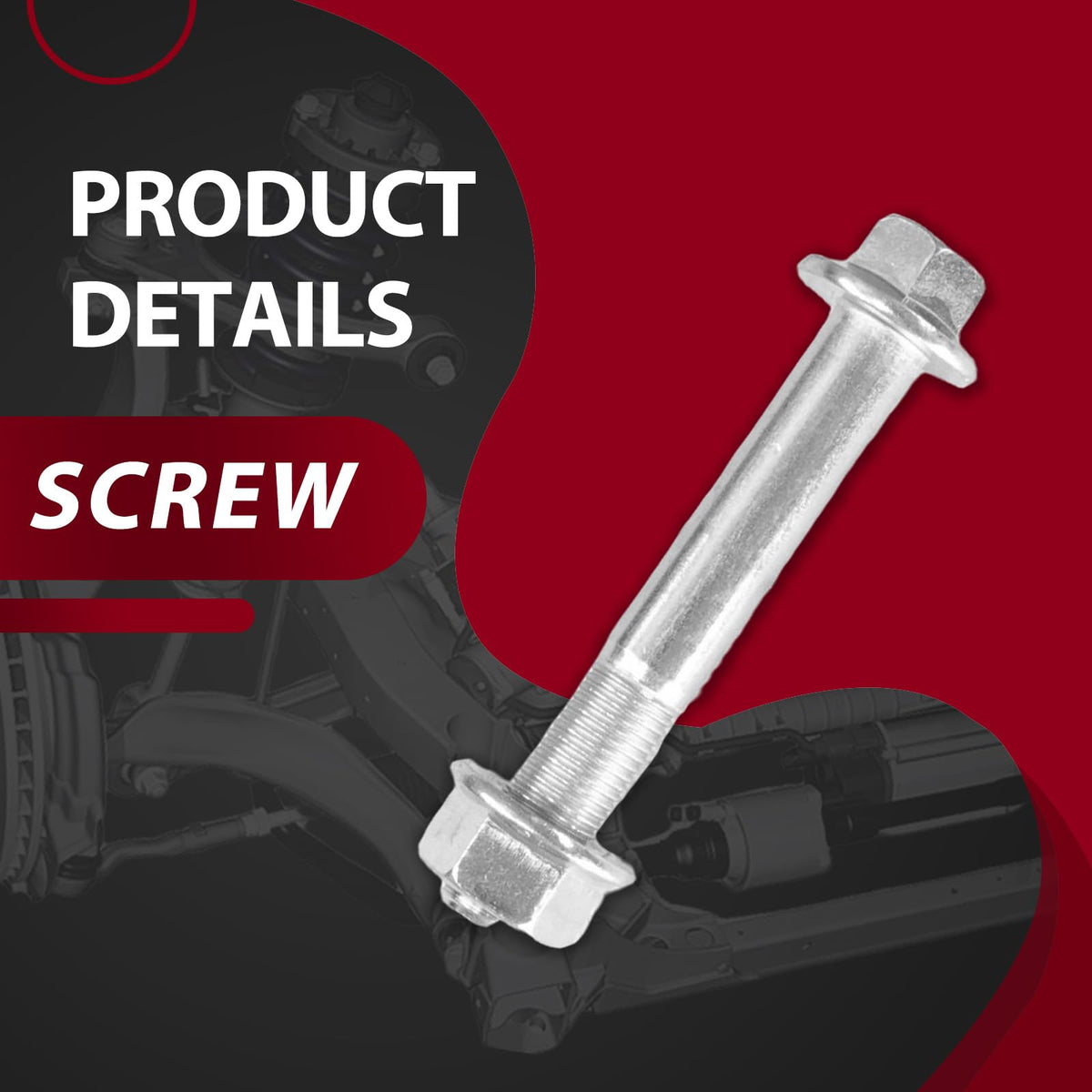Frenzybro Rear Upper Rearward Control Arm w/Screw AWD Only Suspension Kit