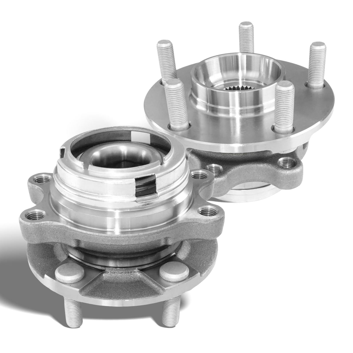 Frenzybro 2pcs Front Hub Assembly and Wheel Bearing Compatible with Nissan Altima 07-18, Maxima 09-21, Murano 15-18, Pathfind