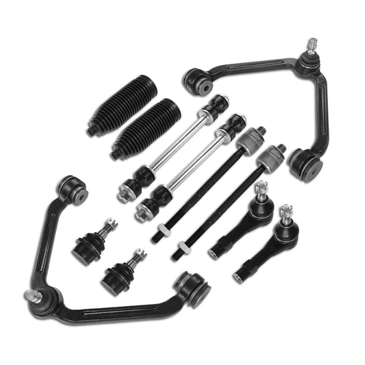 Frenzybro 12PCS Front Upper Control Arm Front Suspension Kit