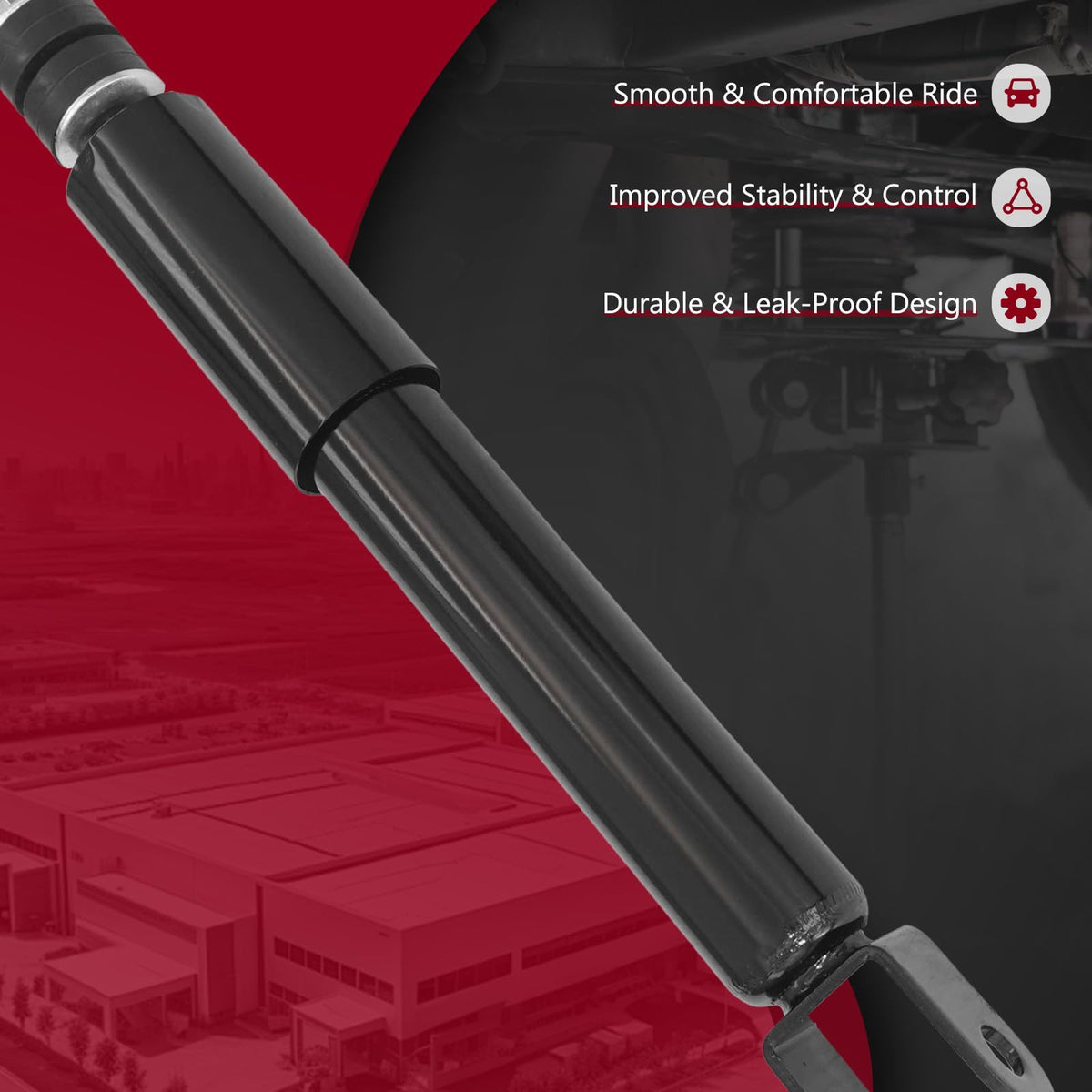 Frenzybro Shock Absorber Front Rear Struts With Rear Sway Bar Link