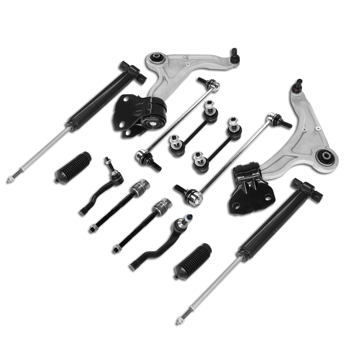 Frenzybro K623001 K623000 Shock Absorber Control Arm Fit for 13-20 Fusion