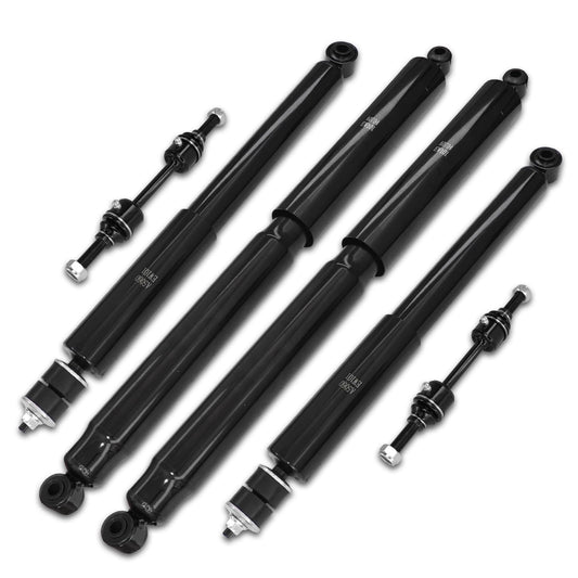 Frenzybro 6Pcs Front Struts Rear Shock Absorbers Sway Bars Kit