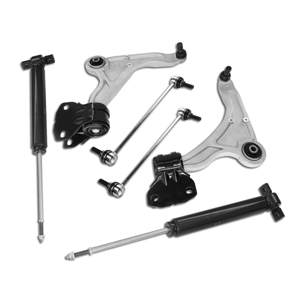 Frenzybro K623001 K623000 Shock Absorber Control Arm Fit for 13-20 Fusion