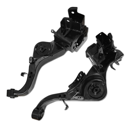Frenzybro 55502-JD00A 55501JD00A 2pcs Rear Lower Control Arm Trailing Arm with Bushings Suspension Kit Compatible With Nissan