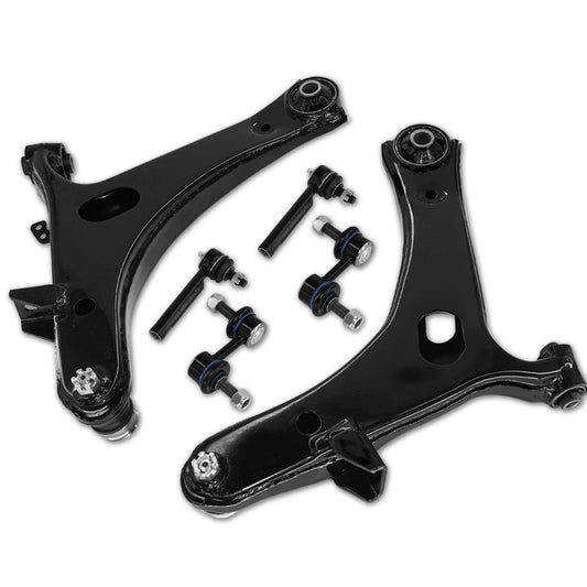 Frenzybro 8PCS Front Control Arms Kit Fits for Subaru Legacy 2005-2009