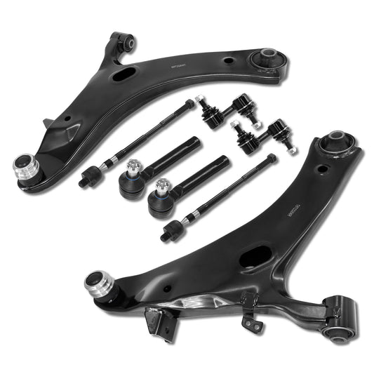 Frenzybro 10PCS Front Control Arms Kit Fits for Subaru forester 2009-2013
