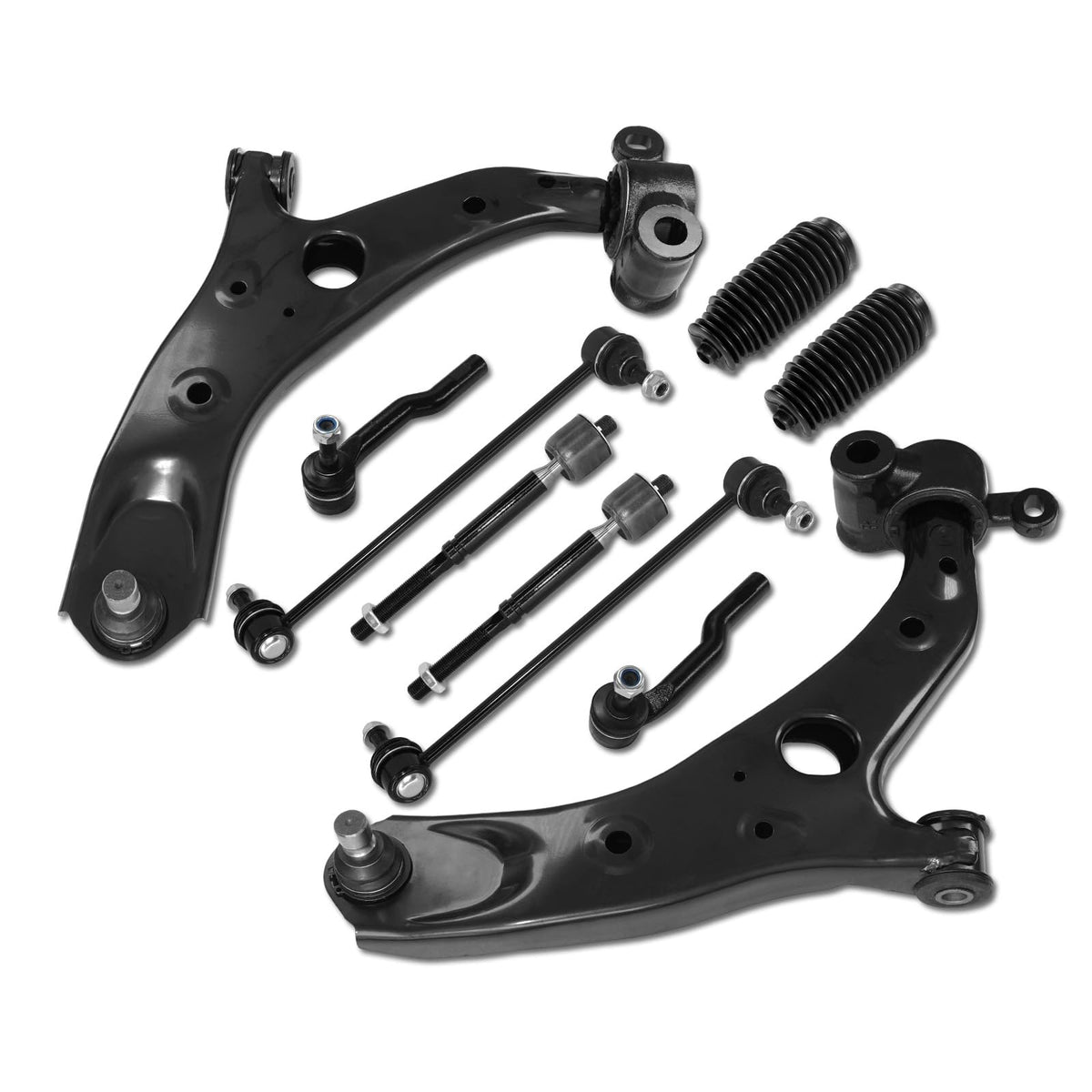 Frenzybro 10PCS Front Lower Control Arm Kit Fit for 2014-2017 Mazda 6