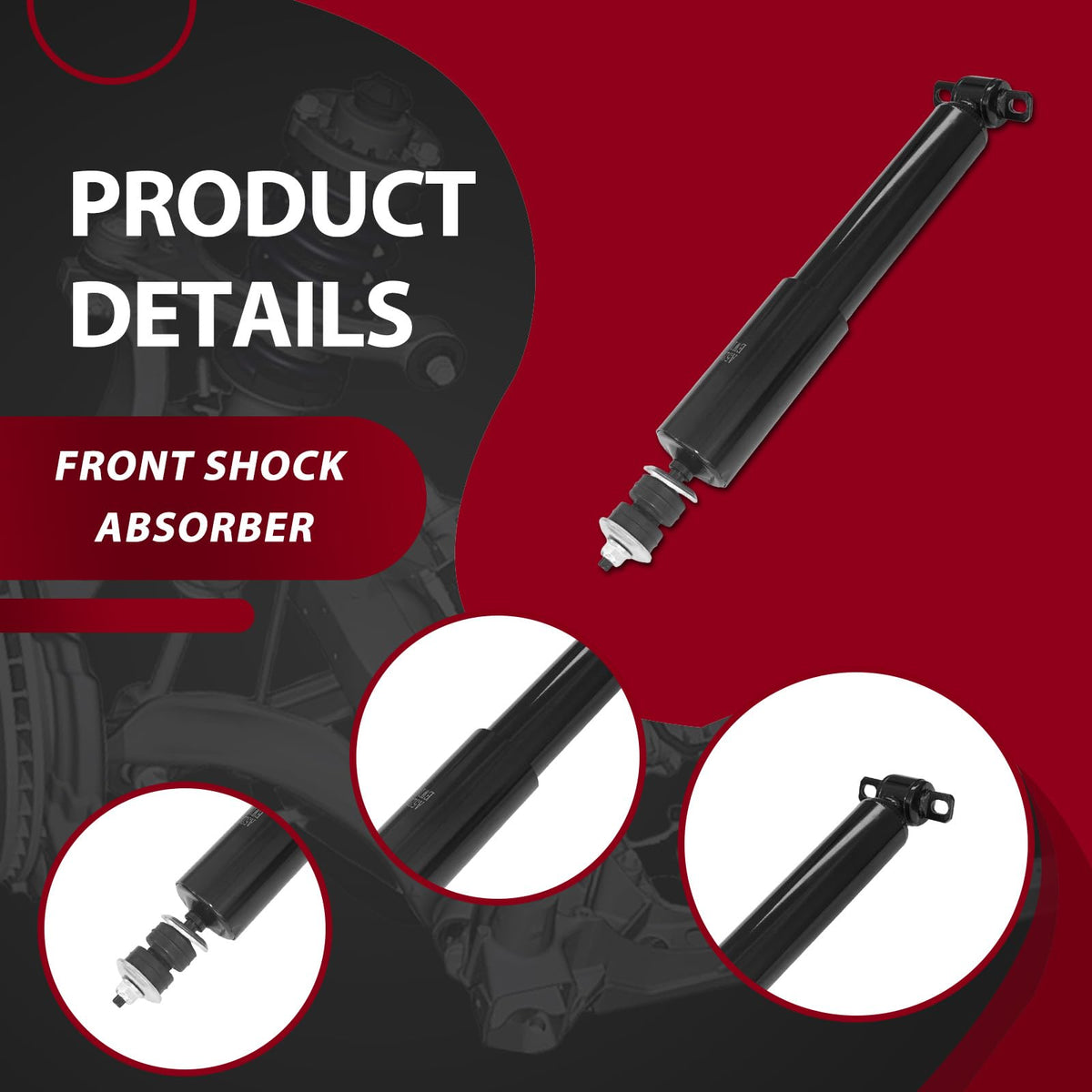 Frenzybro Shock Absorber Front Suspension Kit Fit for 98-2011 Ranger RWD