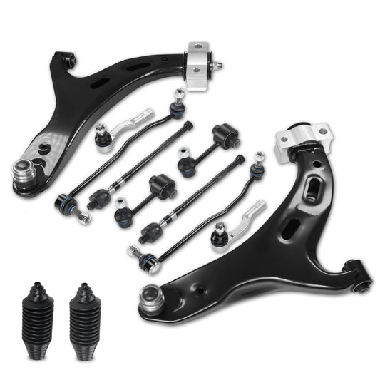 Frenzybro 14PCS Front Control Arms Kit Fits for Subaru Legacy 2015-2019