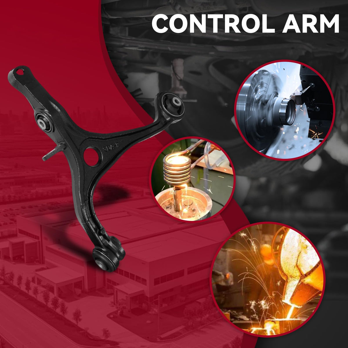 Frenzybro Front Upper Lower Control Arm w/Ball Joint K640290 K640289 14Pcs