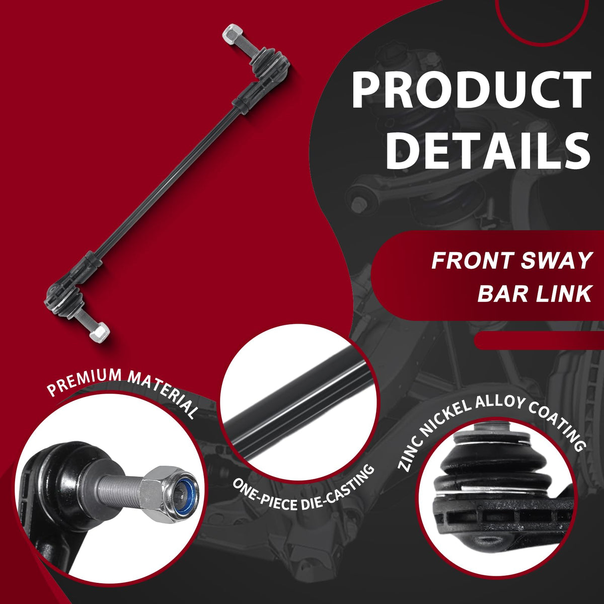 Frenzybro Control Arm Kit Fit for 2021-2025 Ford Escape
