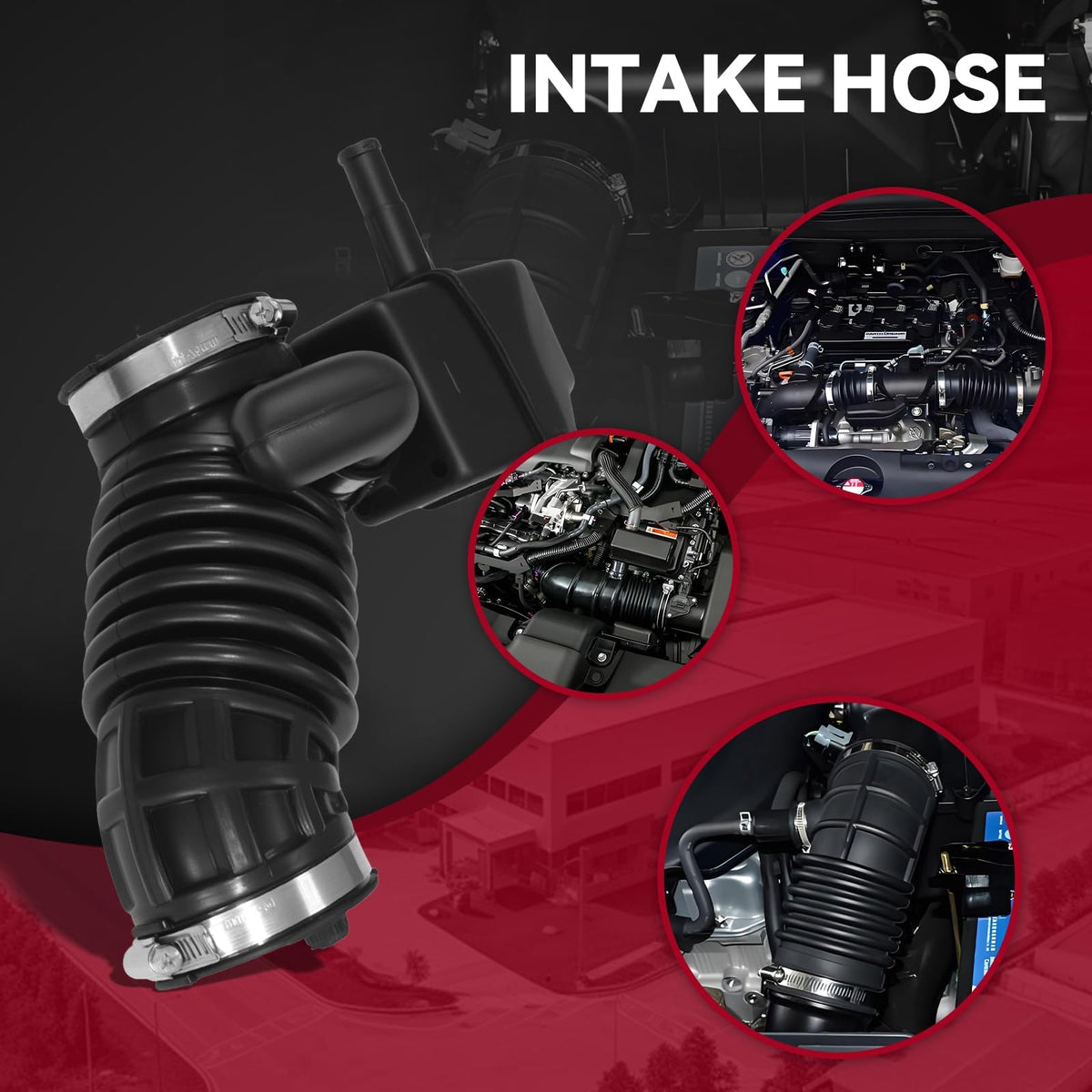 Frenzybro Engine Air Cleaner Intake Hoses 16576-ET00A Compatible with Nissan Sentra 2007 2008 2009 2010 2011 2012 Replaces# 1