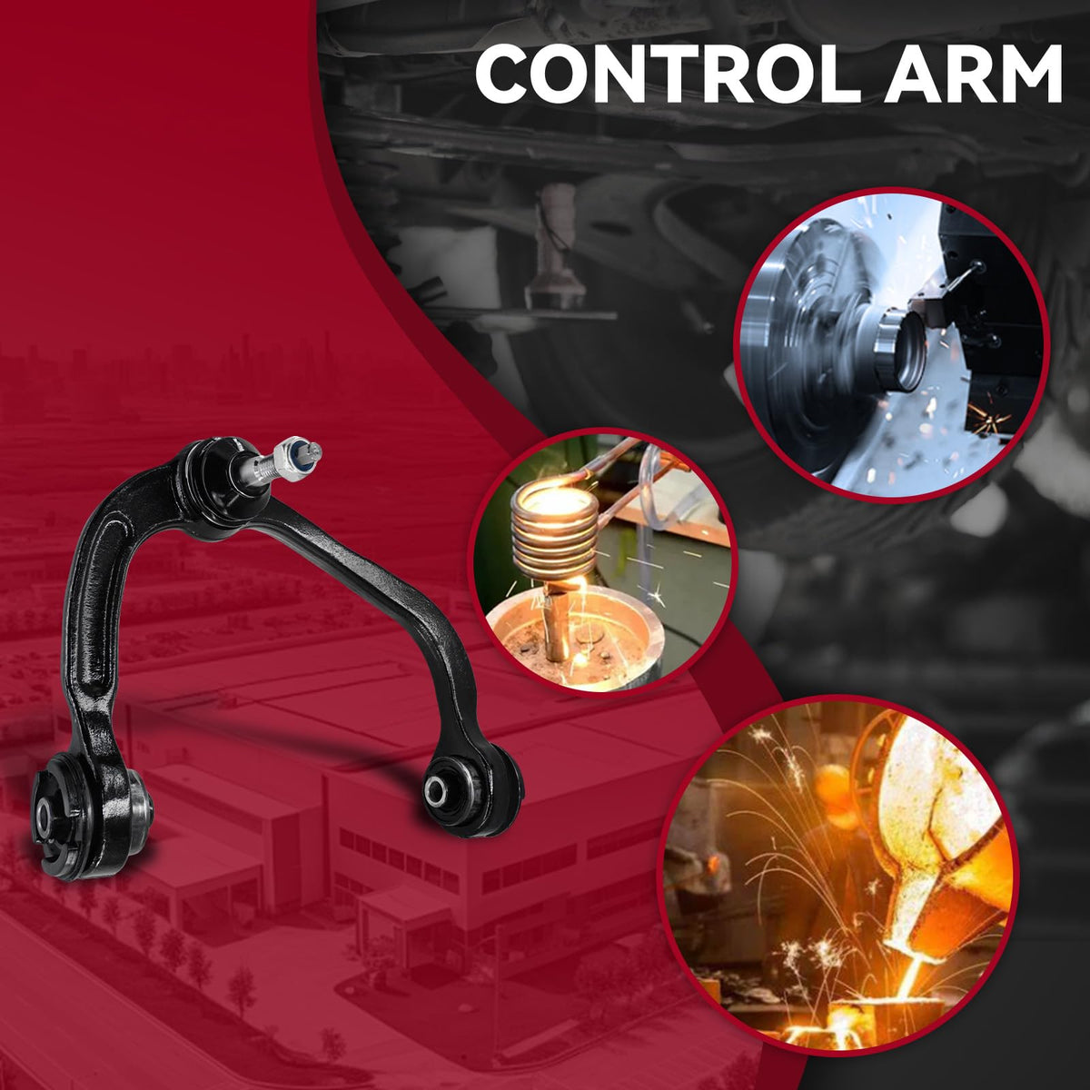 Frenzybro Control Arm Kit Fit for 2009-2013 Ford F-150 RWD