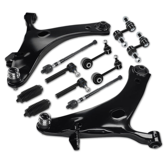 Frenzybro 14PCS Front Control Arm Kit Ball Joint K623561 K623560