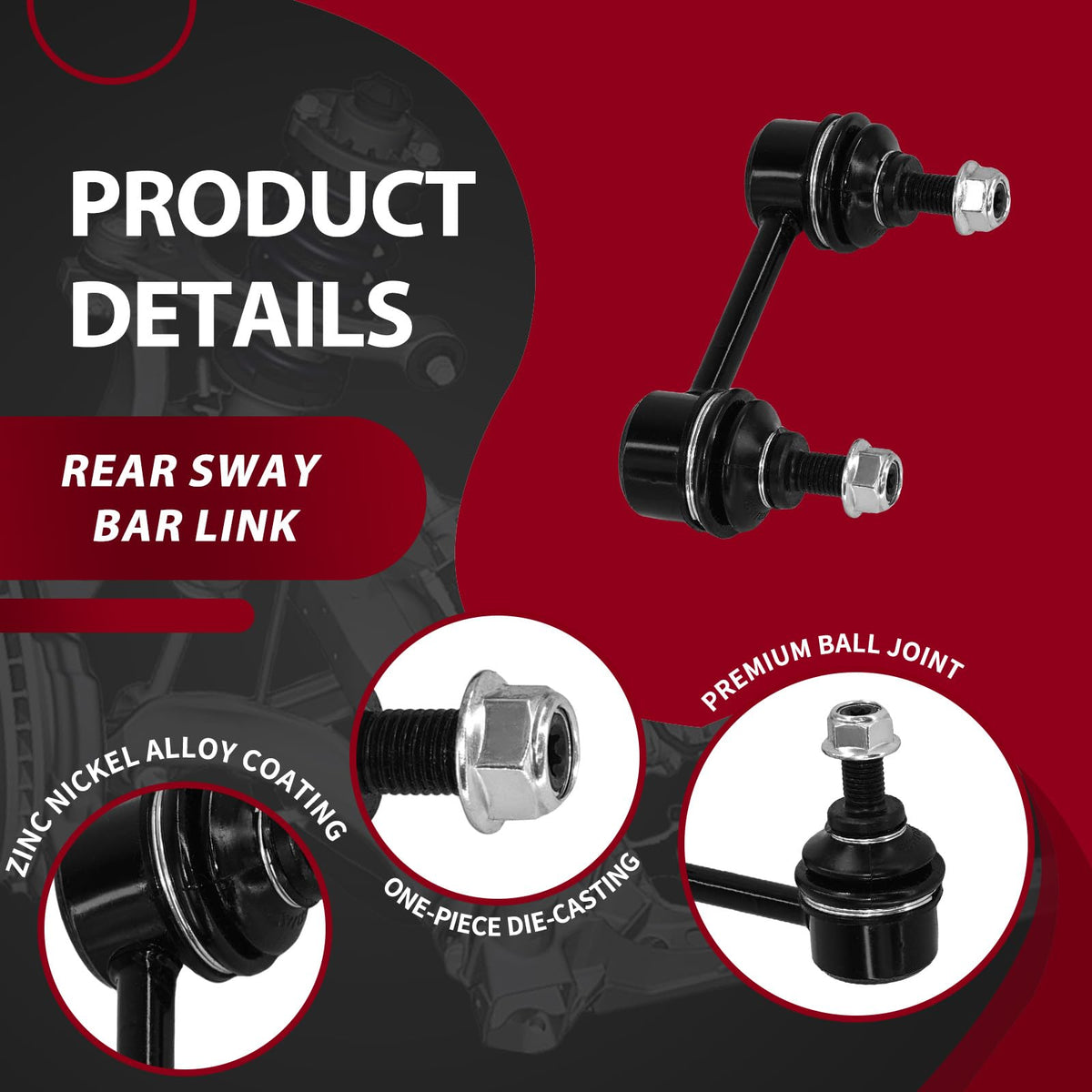 Frenzybro 12PCS Front Control Arms Kit Fits for Subaru Legacy 2005-2009