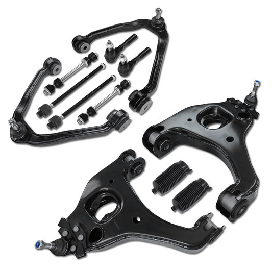 Frenzybro Front Upper Lower Control Arm Suspension Kit RWD