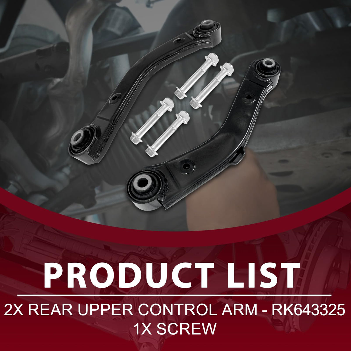 Frenzybro Rear Upper Rearward Control Arm w/Screw AWD Only Suspension Kit