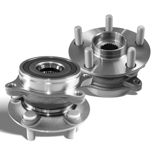 Frenzybro 2 Wheel Bearing Hub 513287 Replacement for 2010-2015 Toyota Prius 2011-2017 Lexus CT200h 2012-2015 Prius Plug-in