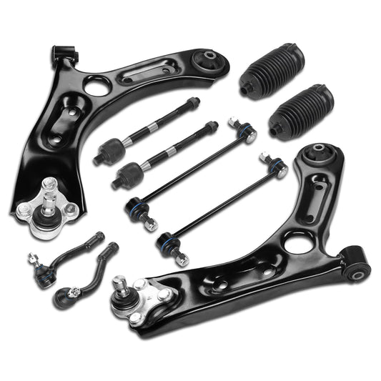 Frenzybro Front Lower Control Arm Kit 10Pcs RK623745 RK623746