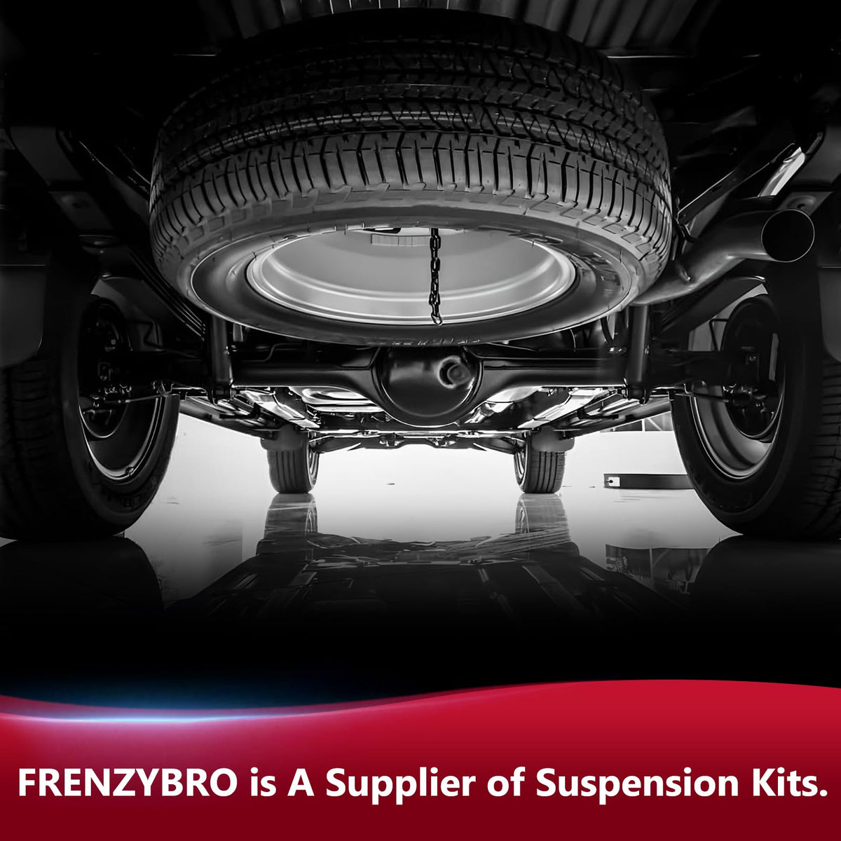 Frenzybro 6Pcs Rear Shock Absorbers Assembly Sway Bars Kit