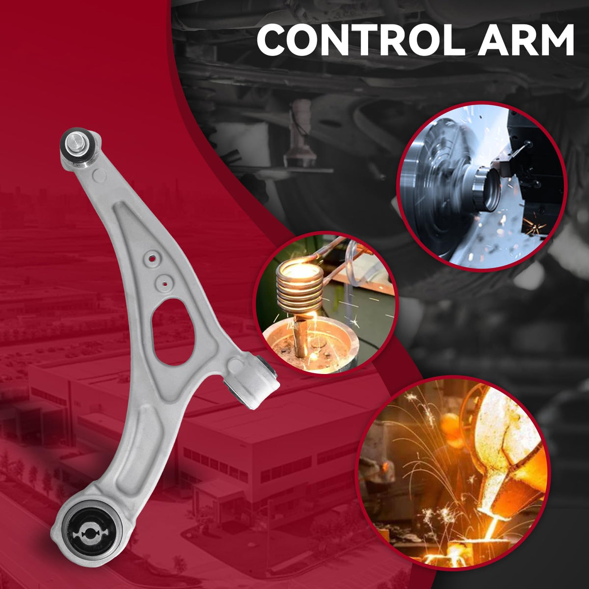Frenzybro Control Arm Kit Fit for 2021-2025 Ford Escape