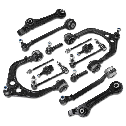 Frenzybro 14pcs Front End Suspension Control Arm for 11-14 Chrysler 300 RWD