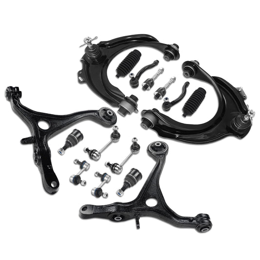 Frenzybro Front Upper Lower Control Arm Suspension Kit for 2004-06 Acura TL