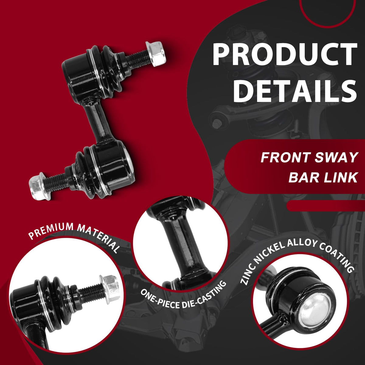 Frenzybro 10PCS Front Control Arms Kit Fits for Subaru forester 2009-2013