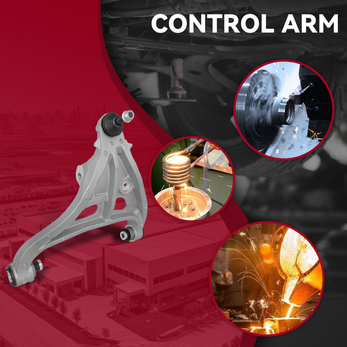 Frenzybro Control Arm Kit Fit for 2005 Ford F-150 4WD