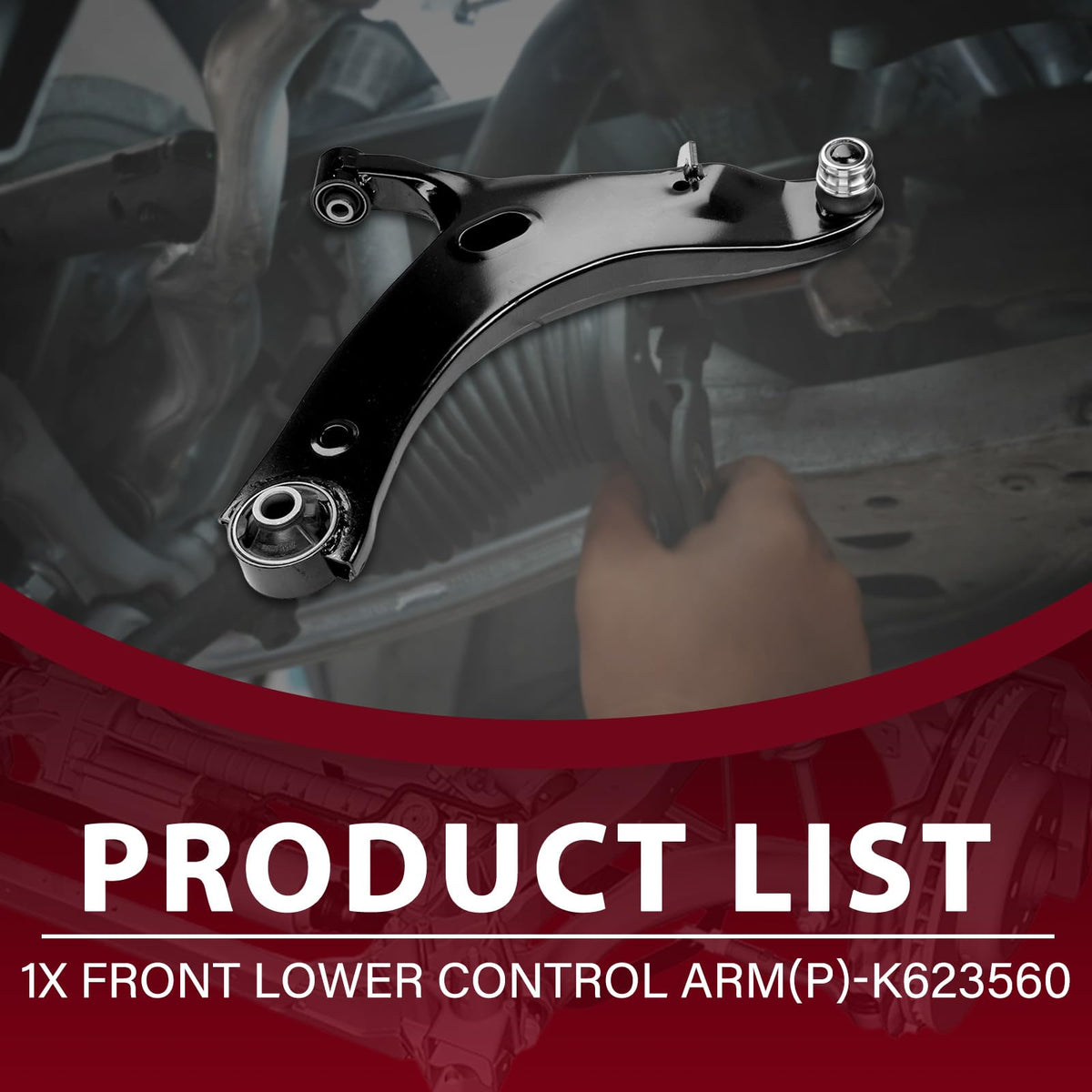 Frenzybro Front Right Control Arm Suspension Kit Ball Joint K623560