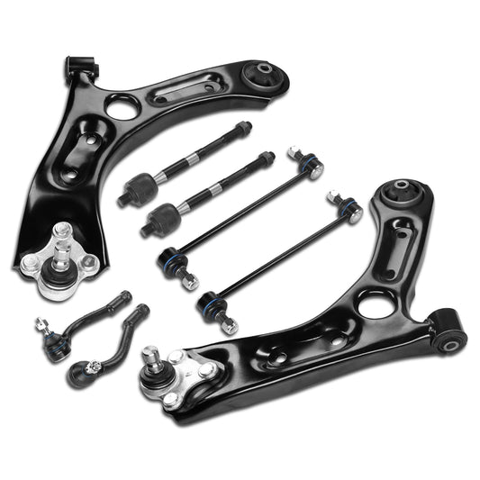 Frenzybro Front Lower Control Arm Kit 8Pcs RK623745 RK623746