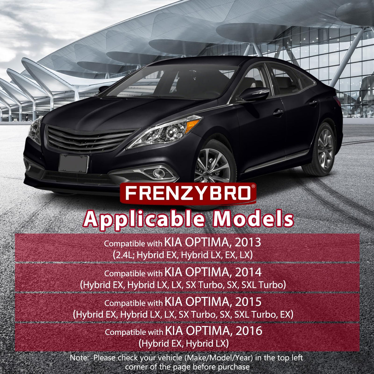 Frenzybro Rear Upper Lower Control Arm Suspension Kit Trailing Lateral Arm